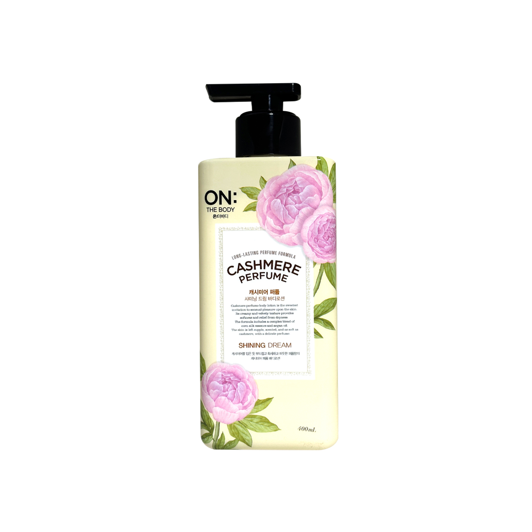On the body Cashmere Perfume - Shining Dream Body Lotion 400 ml