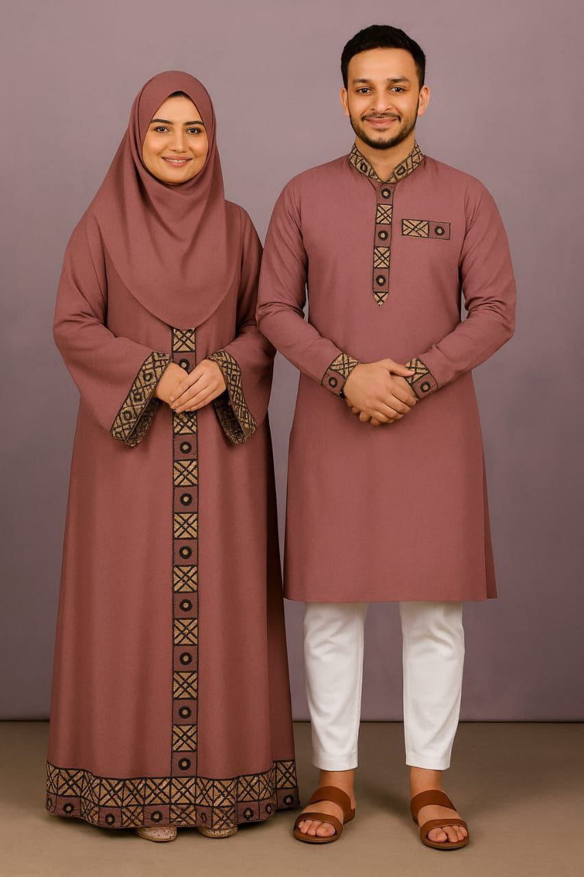 Eid Special Couple Panjabi Borka Combo