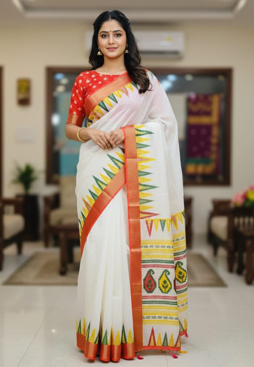 Kaftan Silk Sharee