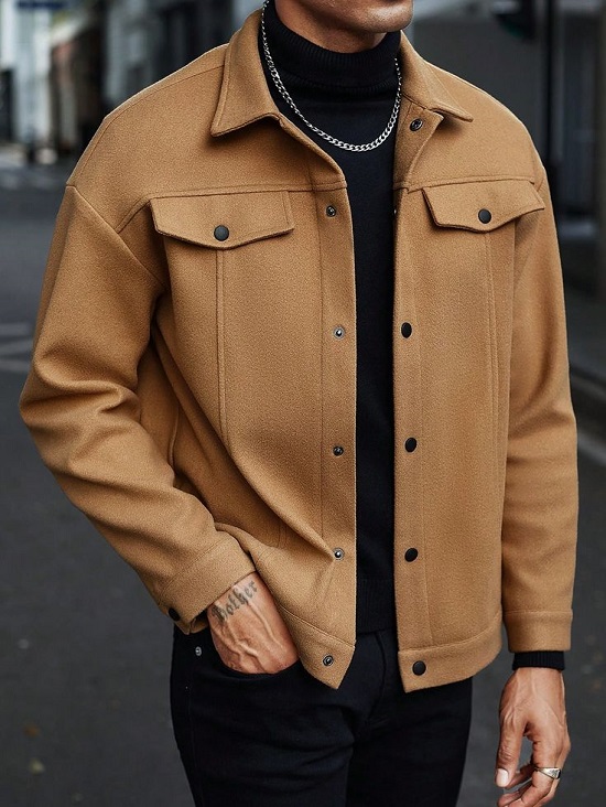Chinese Winter Shacket Jacket