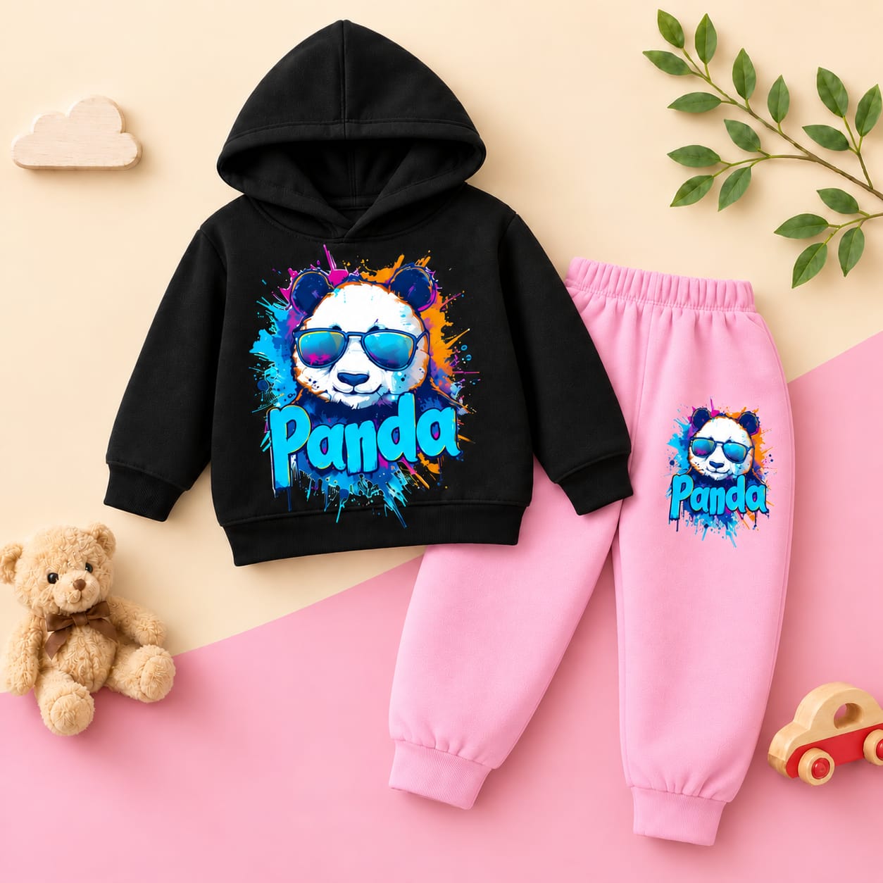 Elegant Stylish Kids Hoodie Set